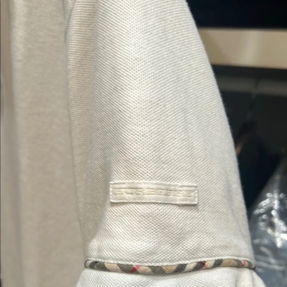 Burberry White Polo Shirt - Picture 3 of 7